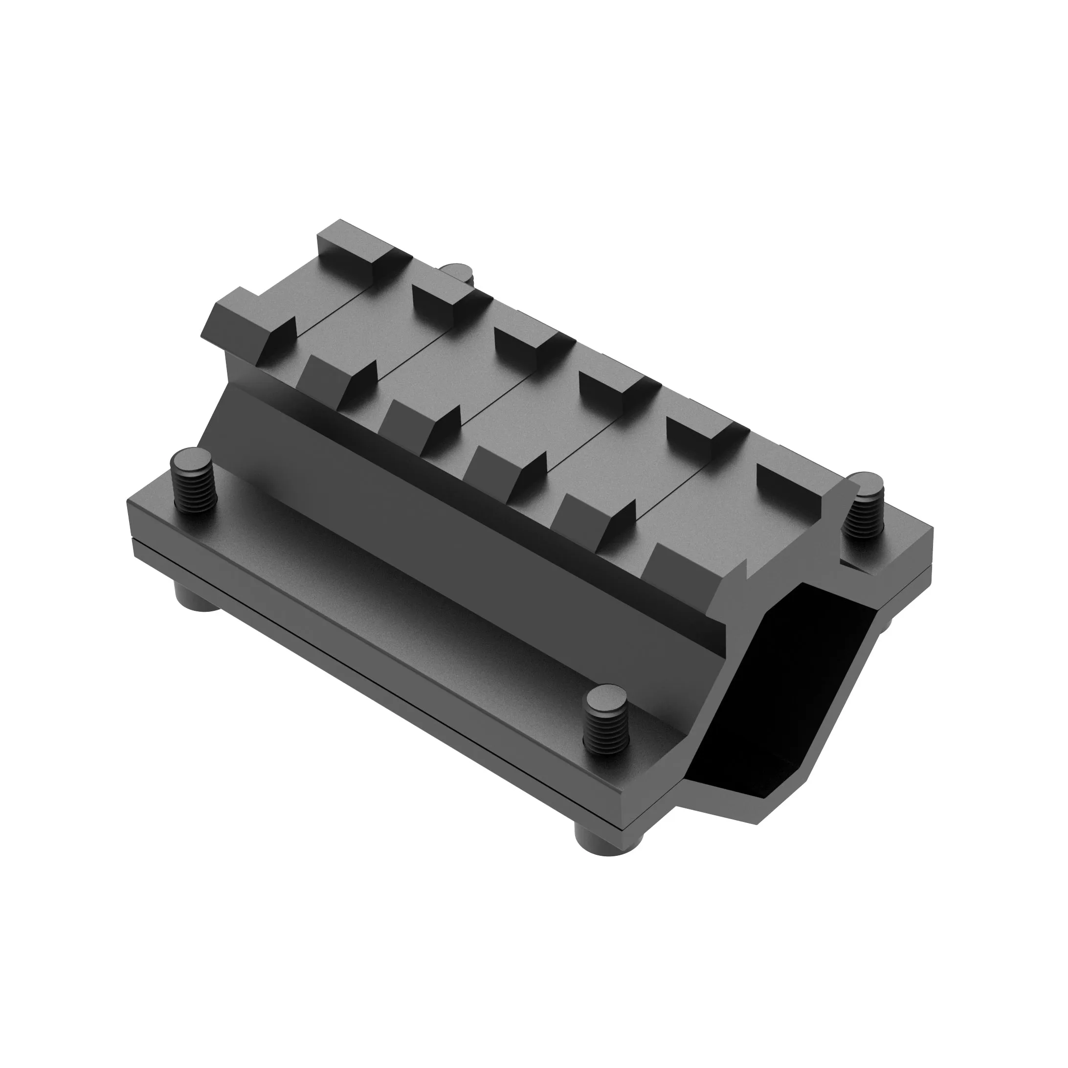 BM075-100/5 Scope Barrel Mount for Barrel Diameters 0.75" to 1" w/Weaver Picatinny Rail