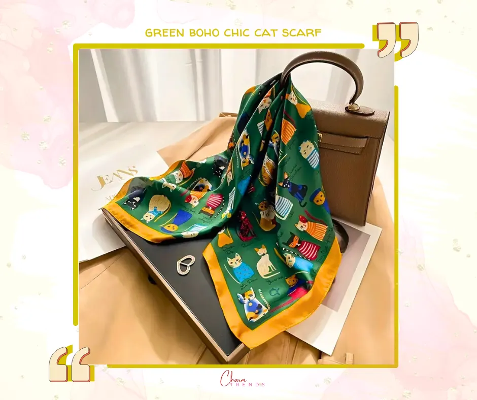 Boho Chic Cat Scarf