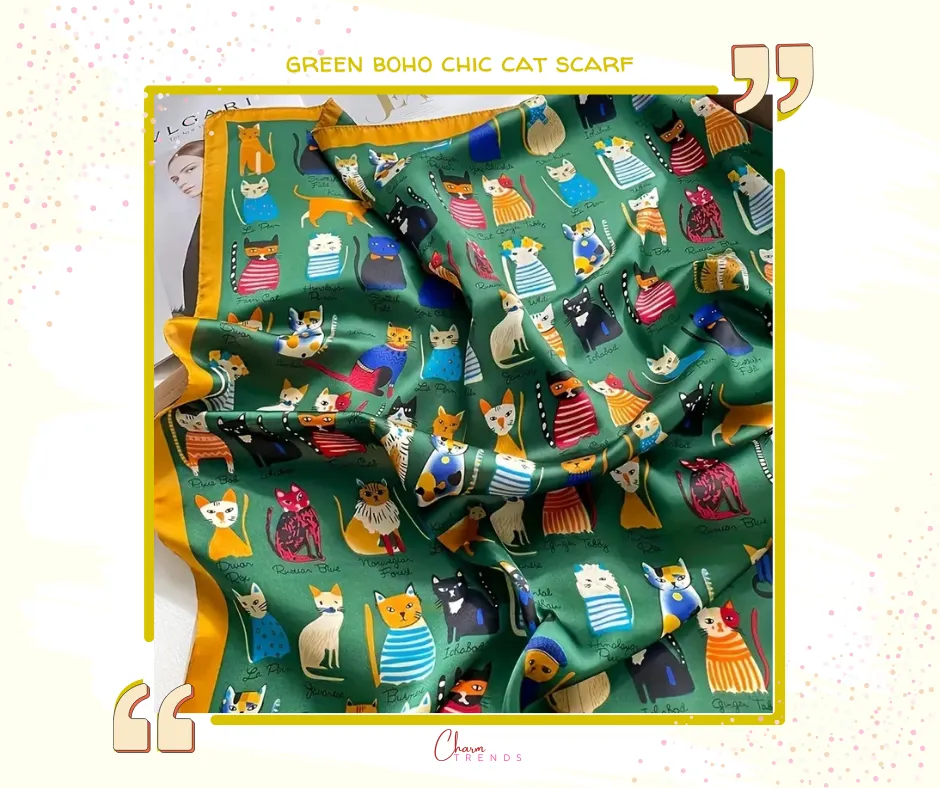 Boho Chic Cat Scarf