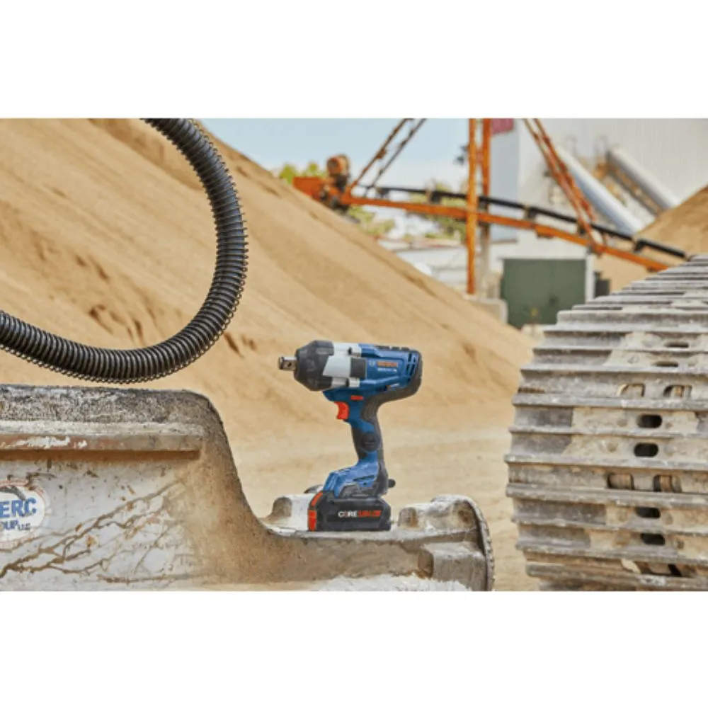 Bosch GDS18V-770N 18V BITURBO Brushless 3/4" Impact Wrench w/ Friction Ring & Thru Hole (Bare Tool)