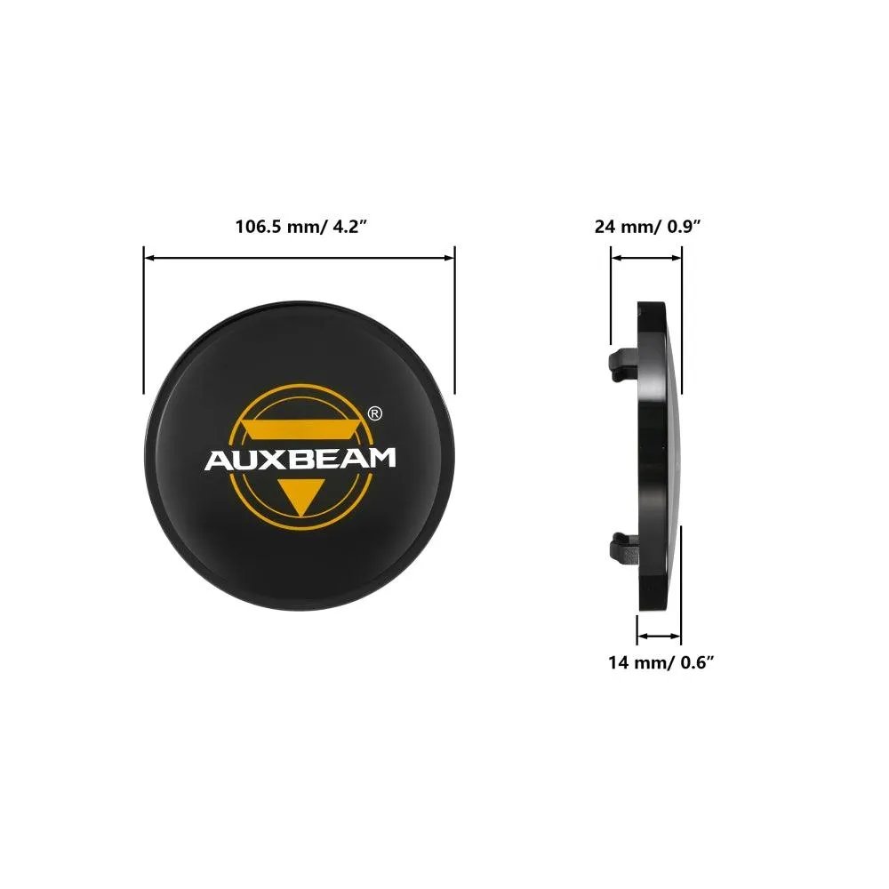 C4 Series | 4 Inch 110W 11000LM LED Pods Offroad LED Driving Lights with Amber DRL