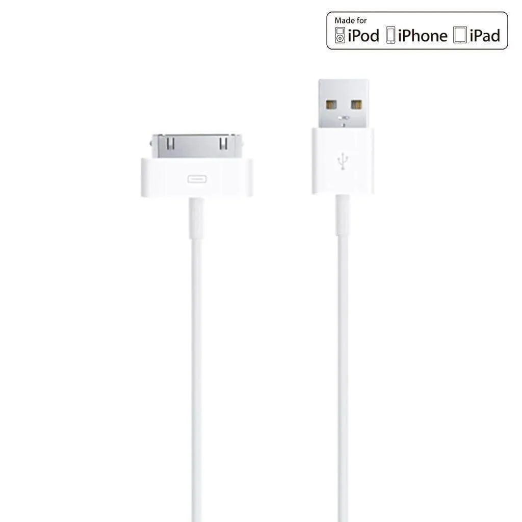CAPDASE HCCB-P002 30-PIN SYNC AND CHARGE CABLE For iPhone 4s iPad 2, 3