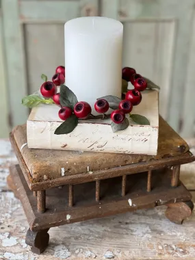 Cardiff Pod Candle Ring | 8" | CASE PACK SPECIAL!  $1.95
