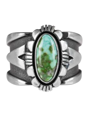 Carico Lake Turquoise Silver Ring