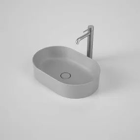 Caroma Liano II 530mm Pill Above Counter Basin Matte Grey