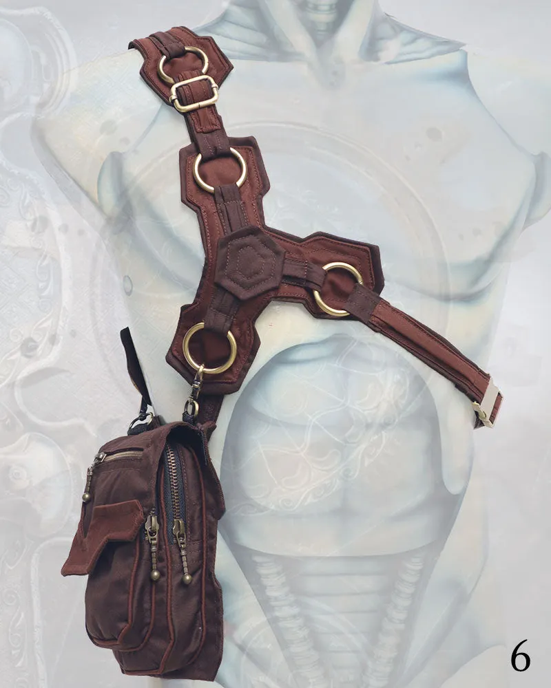 Centurion Pocket Holster Bag ~ steampunk style