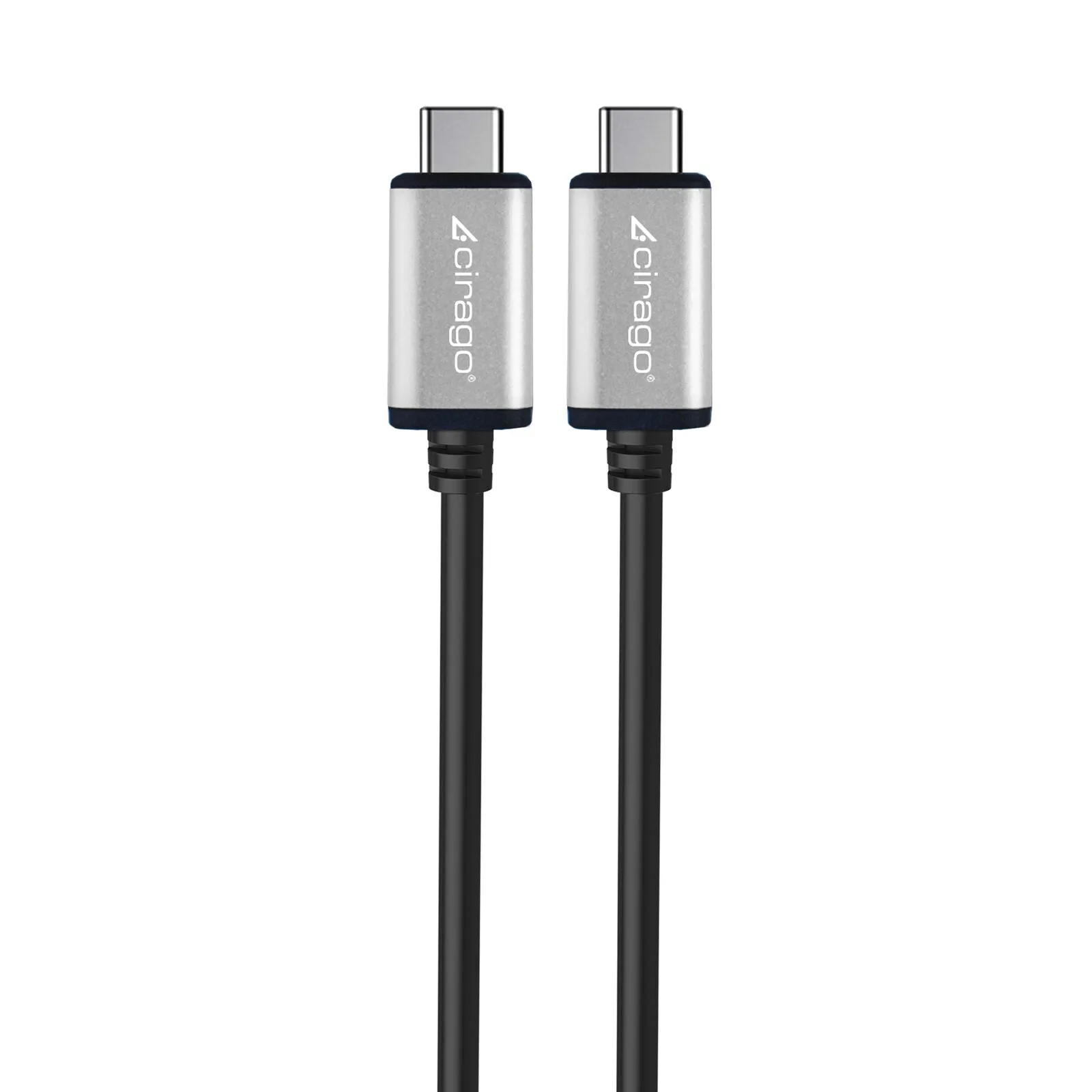 Cirago USB-C to Type-C Cable 3 Ft Sync/Transfer Data, Reversible USB-C Connector