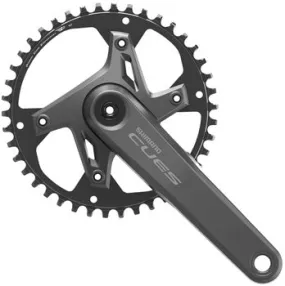 CUES FC-U6000-1 Bicycle Crankset - 175mm, 9/10/11-Speed, 42t, 110 BCD, Hollowtech II