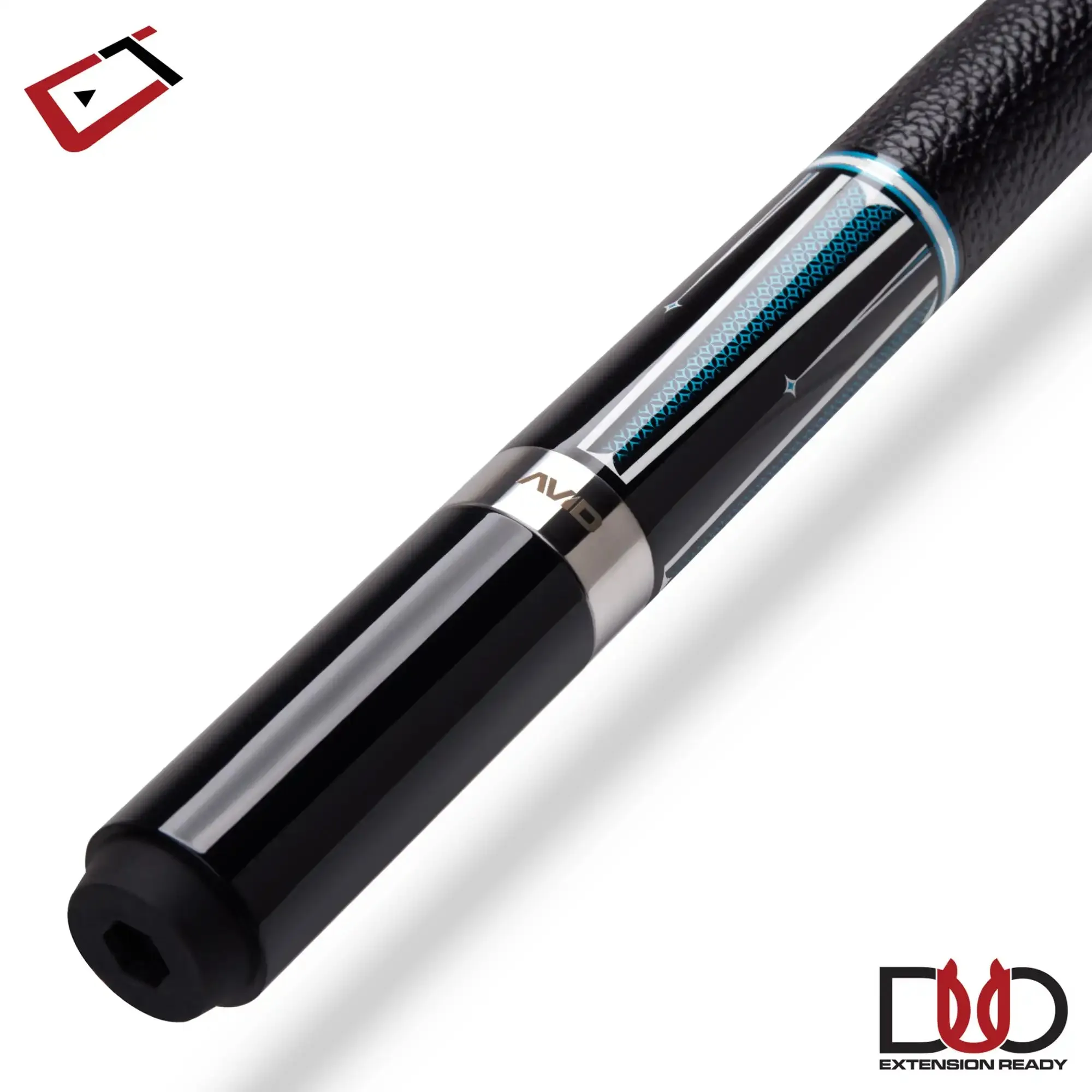 CUETEC AVID OPT-X TEAL POOL CUE 12.25MM 19OZ