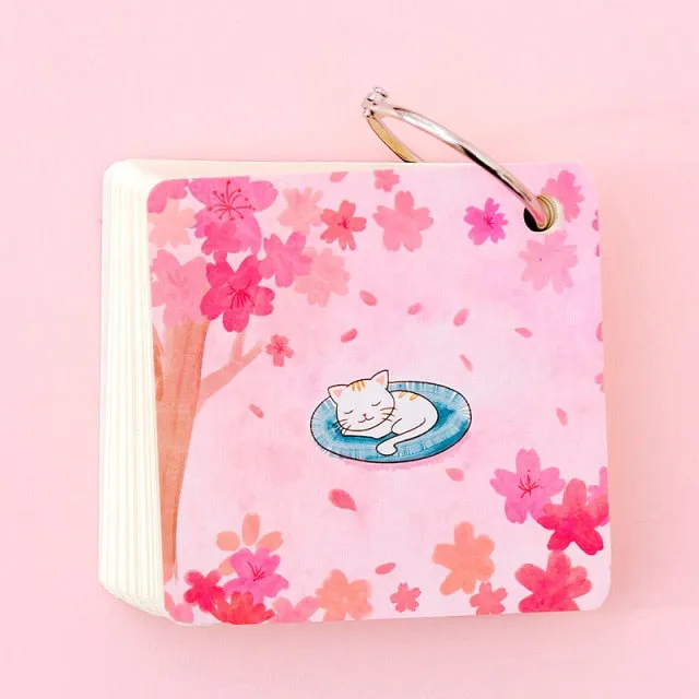 Cute Cat Ring Flashcard