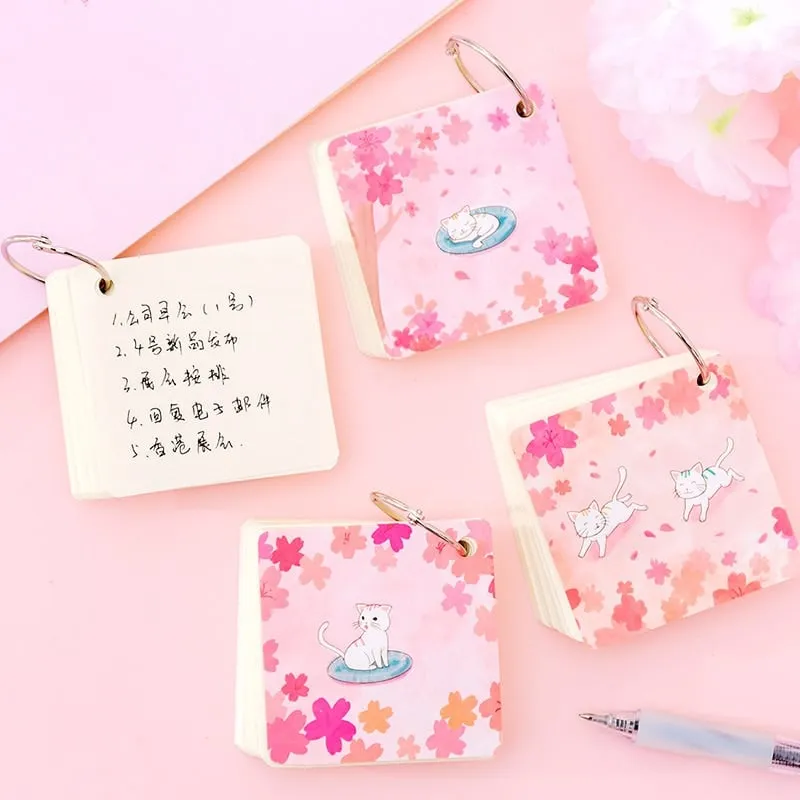 Cute Cat Ring Flashcard