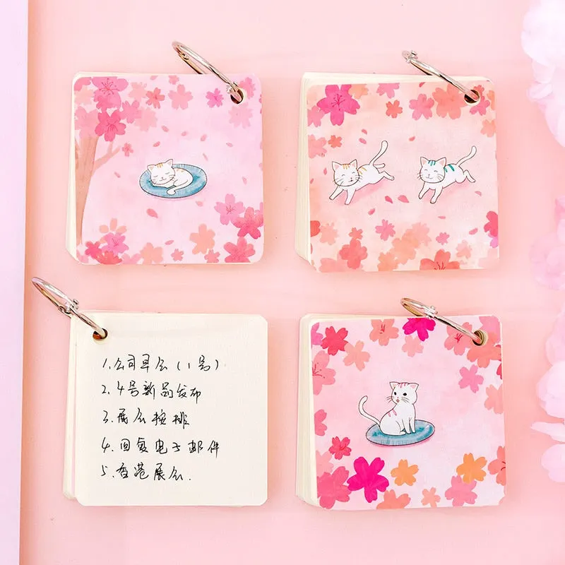 Cute Cat Ring Flashcard