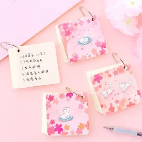 Cute Cat Ring Flashcard