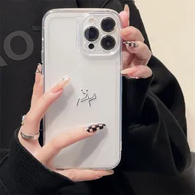 Cute Funny Cartoon Villain iPhone Case