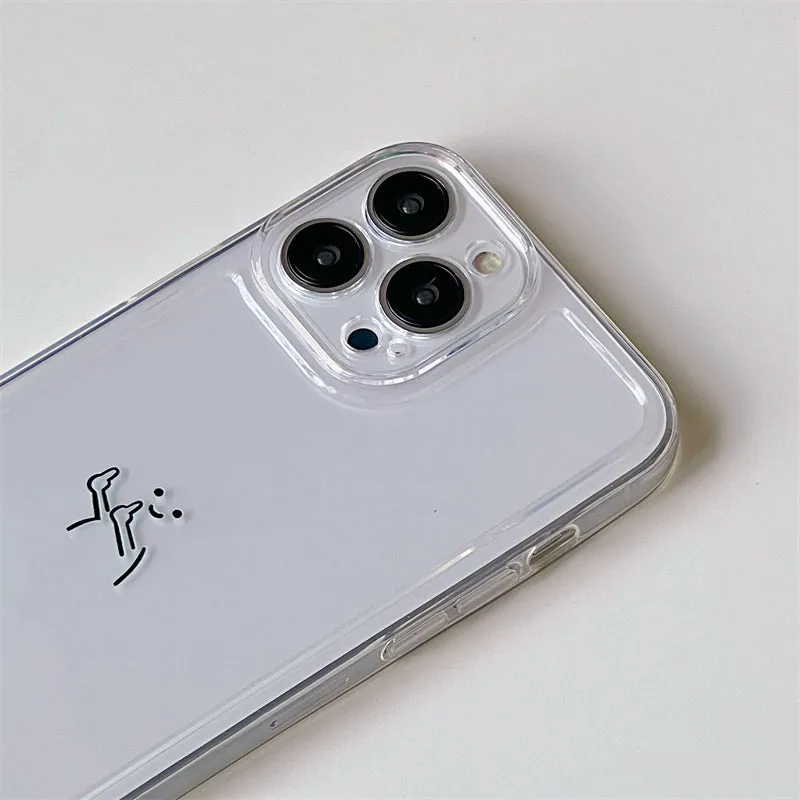 Cute Funny Cartoon Villain iPhone Case