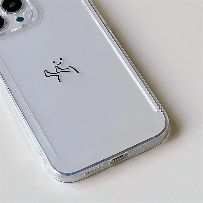 Cute Funny Cartoon Villain iPhone Case