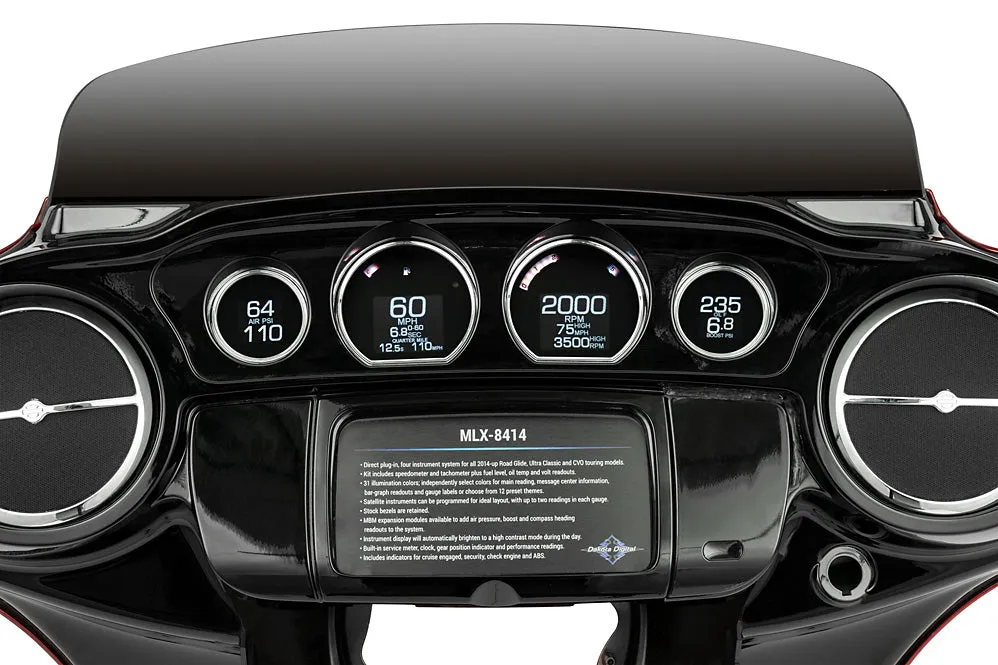 DAKOTA DIGITAL GAUGE SET FOR HARLEY-DAVIDSON® TOURING | 2014-2023