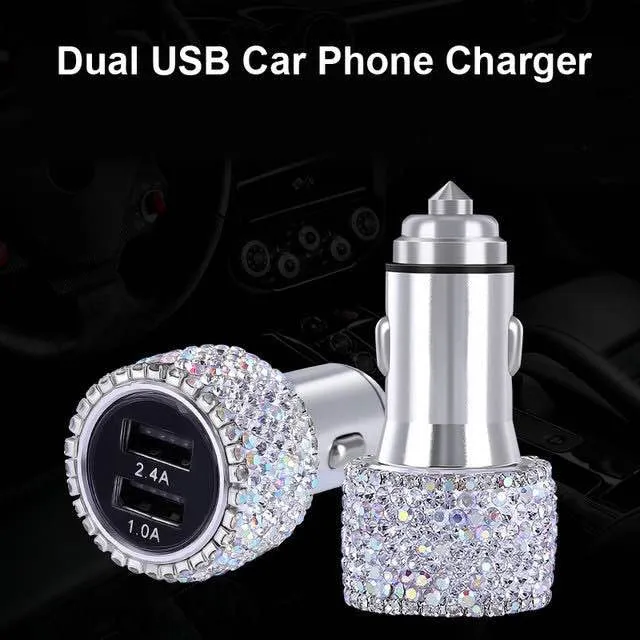 Diamond 3-in-1 USB Phone Charger