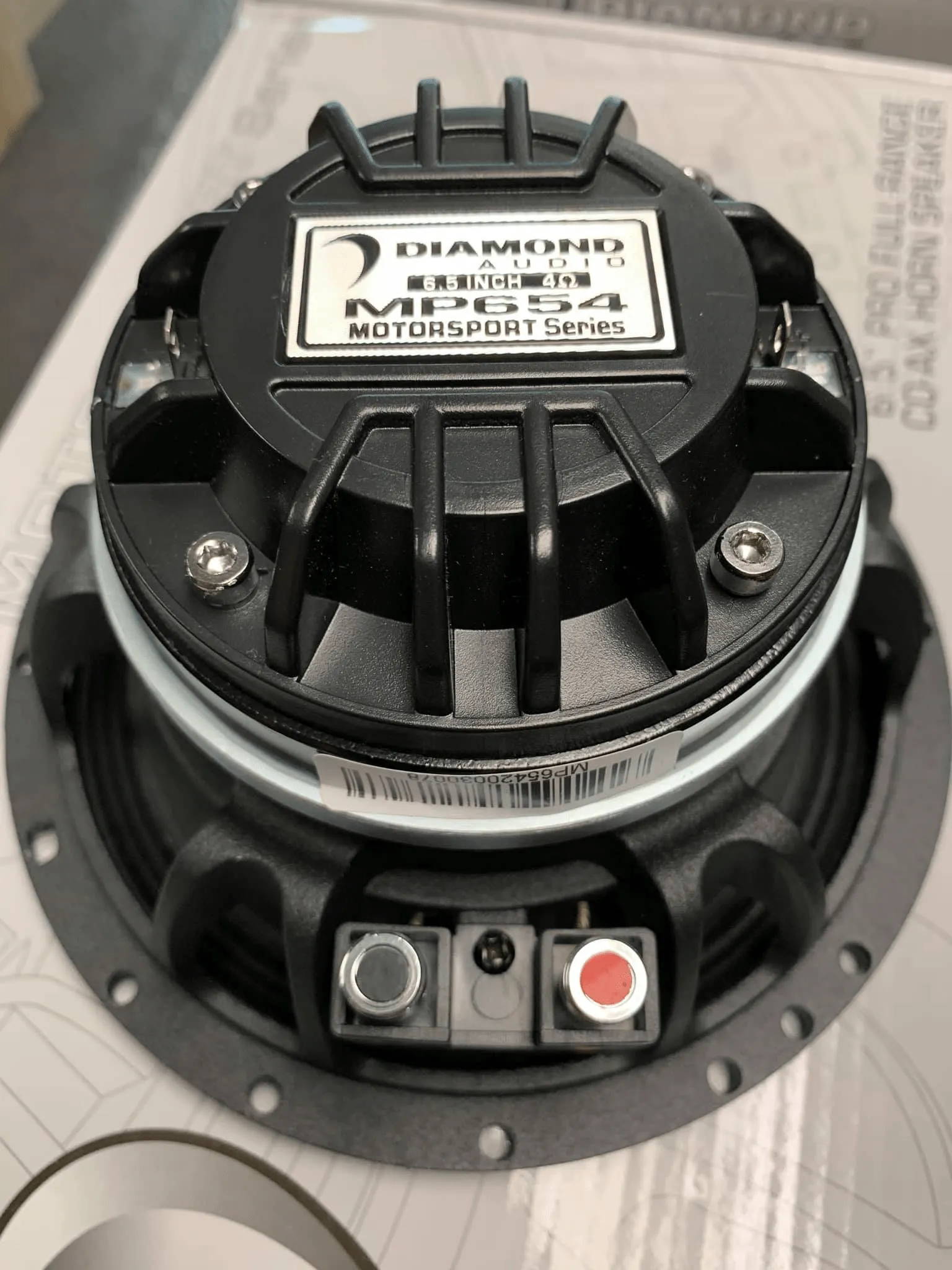 Diamond Audio MP65 (2Ω and 4Ω)  6.5" Pro Coaxial Speaker