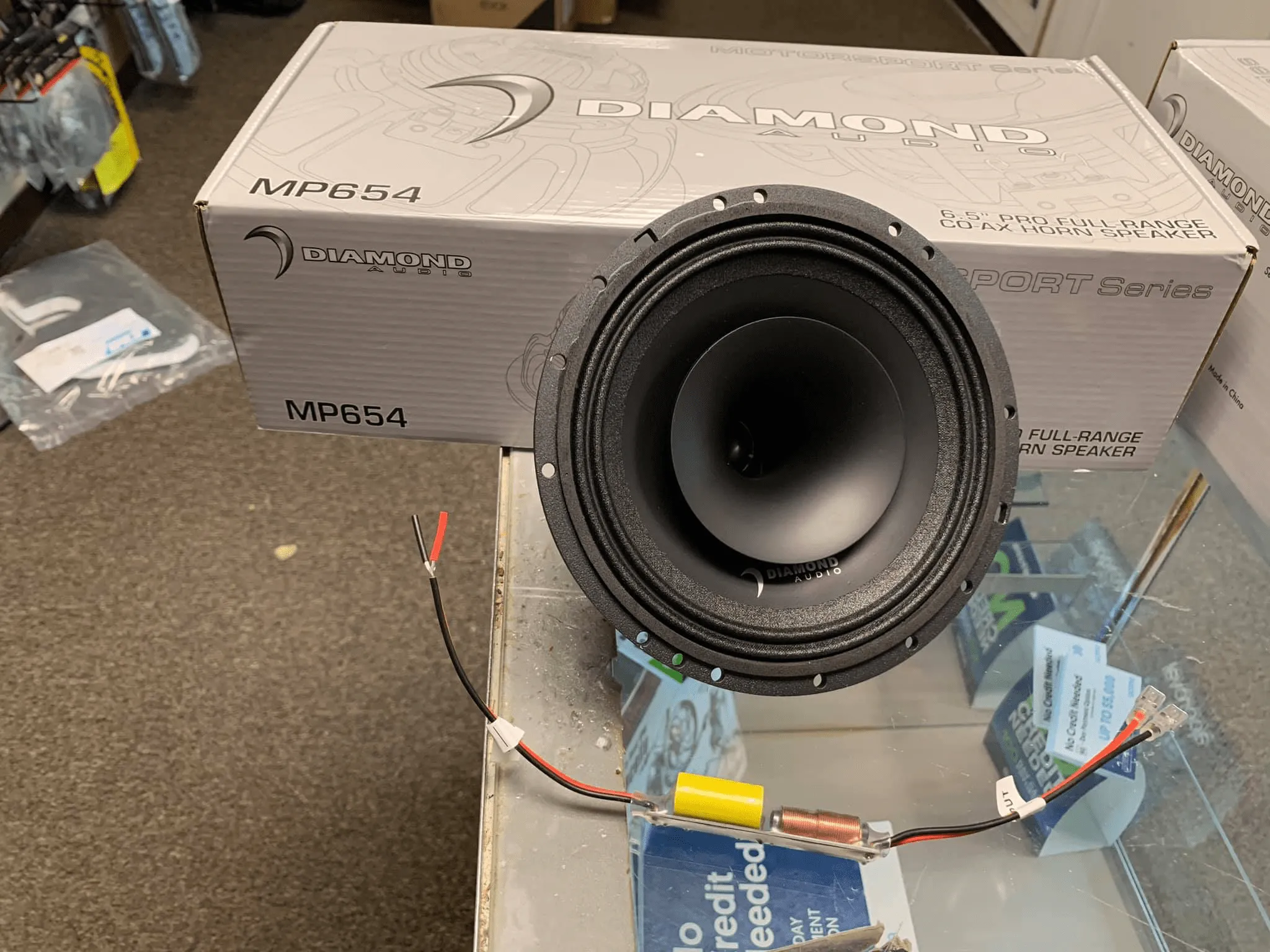 Diamond Audio MP65 (2Ω and 4Ω)  6.5" Pro Coaxial Speaker