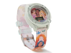 Disney Princess Accutime Watch, Pink/Green