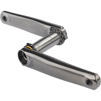 eeWings All-Road Titanium Crankset - 172.5mm Direct Mount 30mm Spindle Brushed Titanium