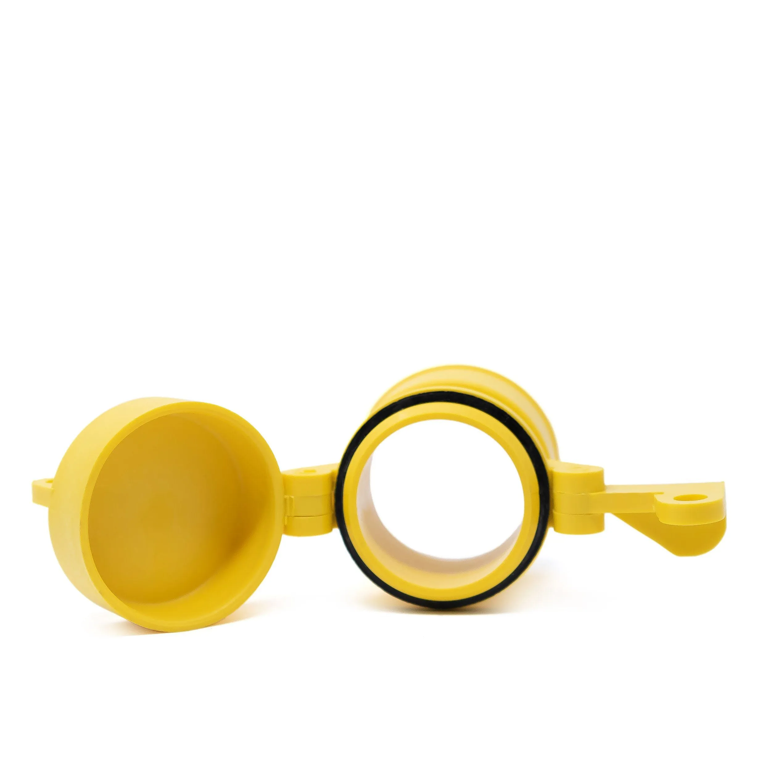 Enviro Design Products: Grip-N-Lock Well monitoring Cap, 2" Yellow