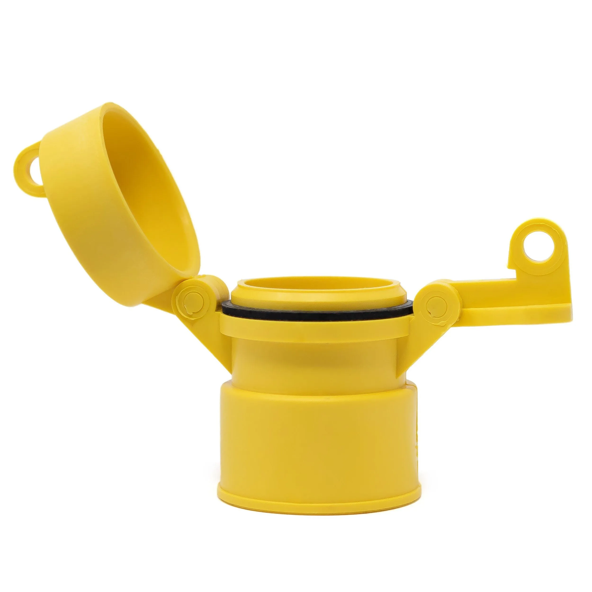 Enviro Design Products: Grip-N-Lock Well monitoring Cap, 2" Yellow