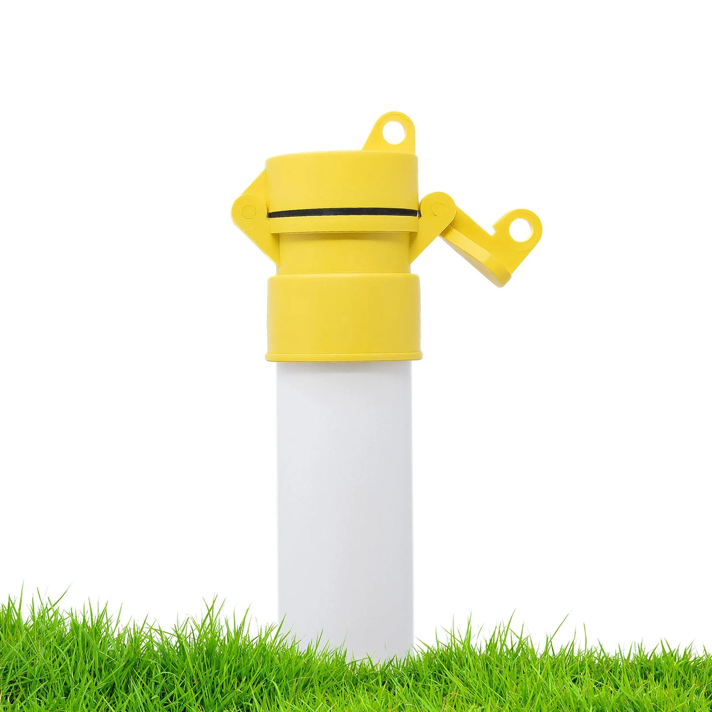 Enviro Design Products: Grip-N-Lock Well monitoring Cap, 2" Yellow