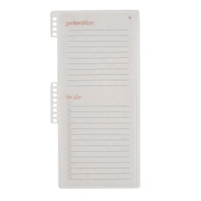 Erin Condren Canvas Asterisk To-Do List Dashboard - Snap-In