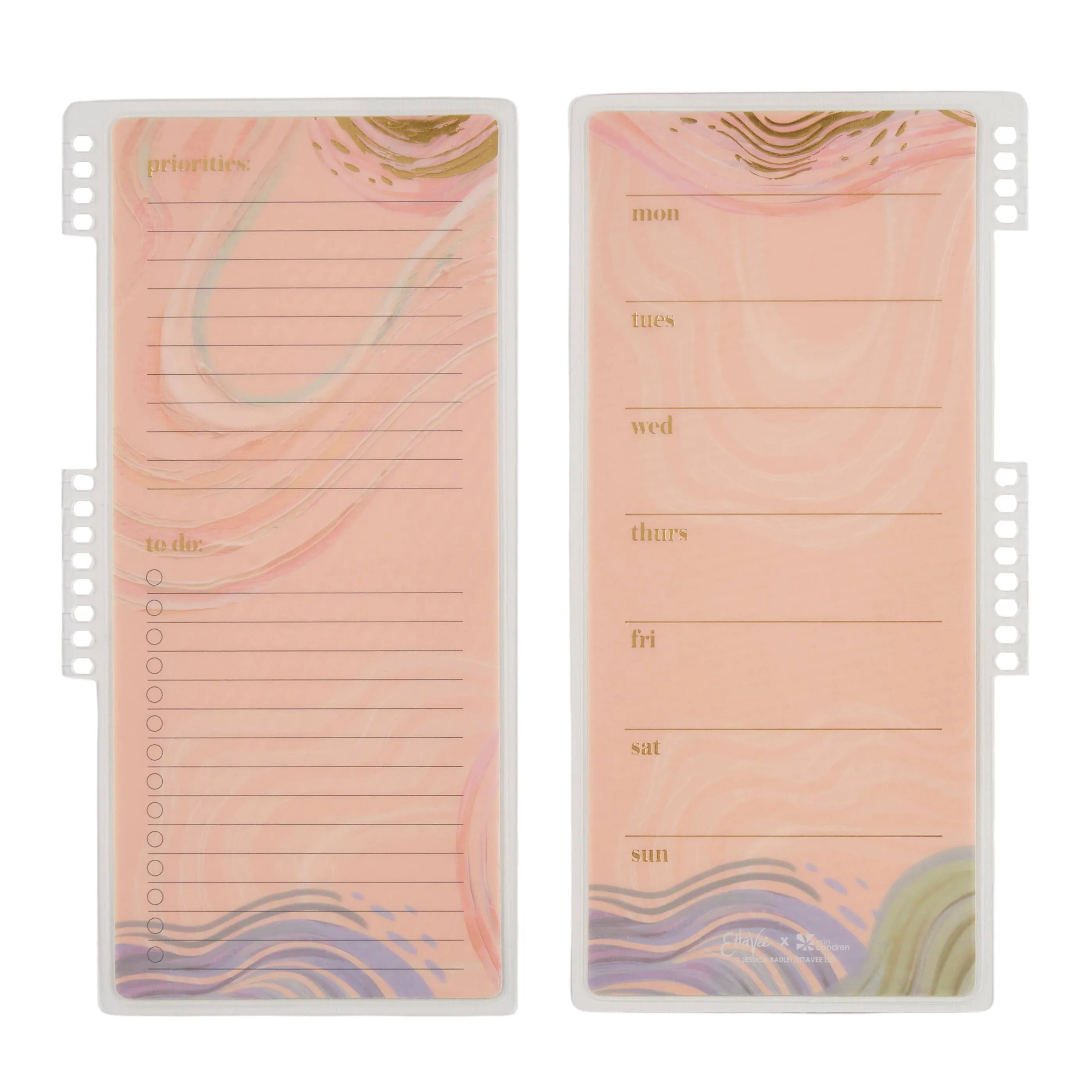 Erin Condren Evolve To-Do List Dashboard - Snap-In