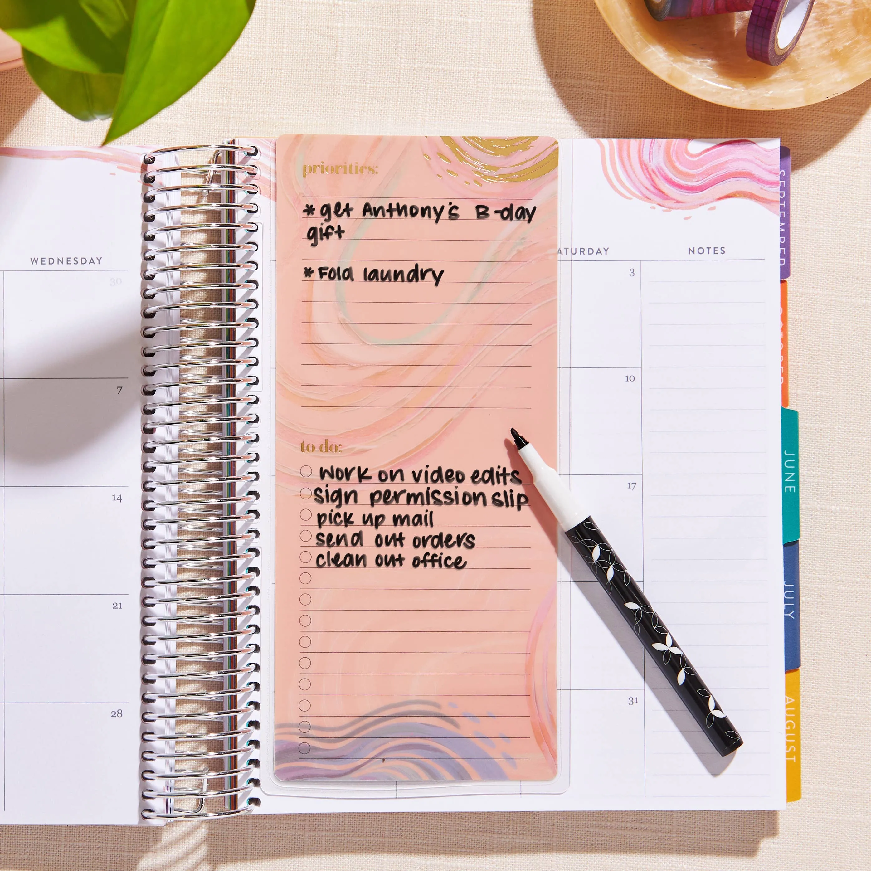 Erin Condren Evolve To-Do List Dashboard - Snap-In