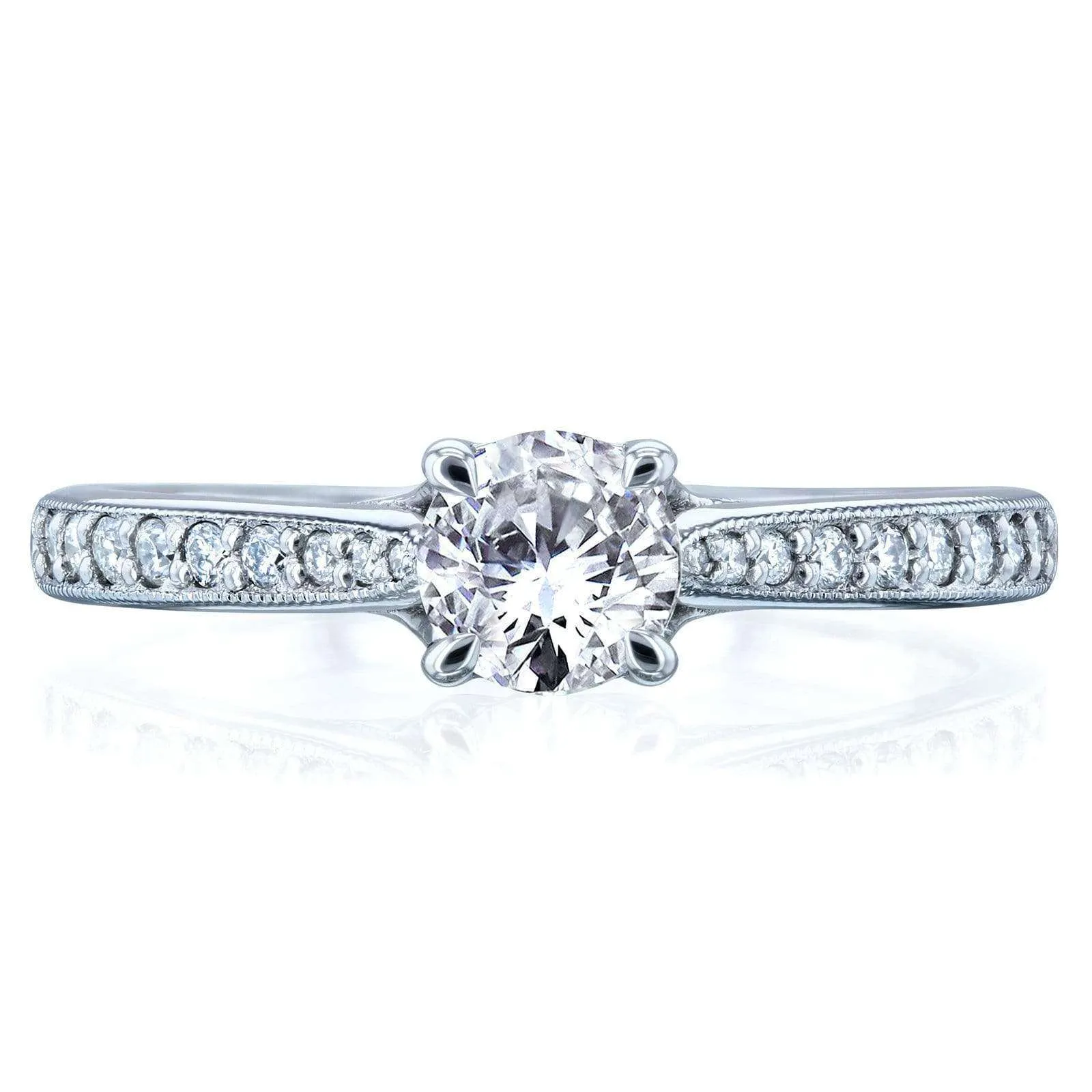 Euro Round - All Diamond 5/8ct.tw (1/2ct ctr)
