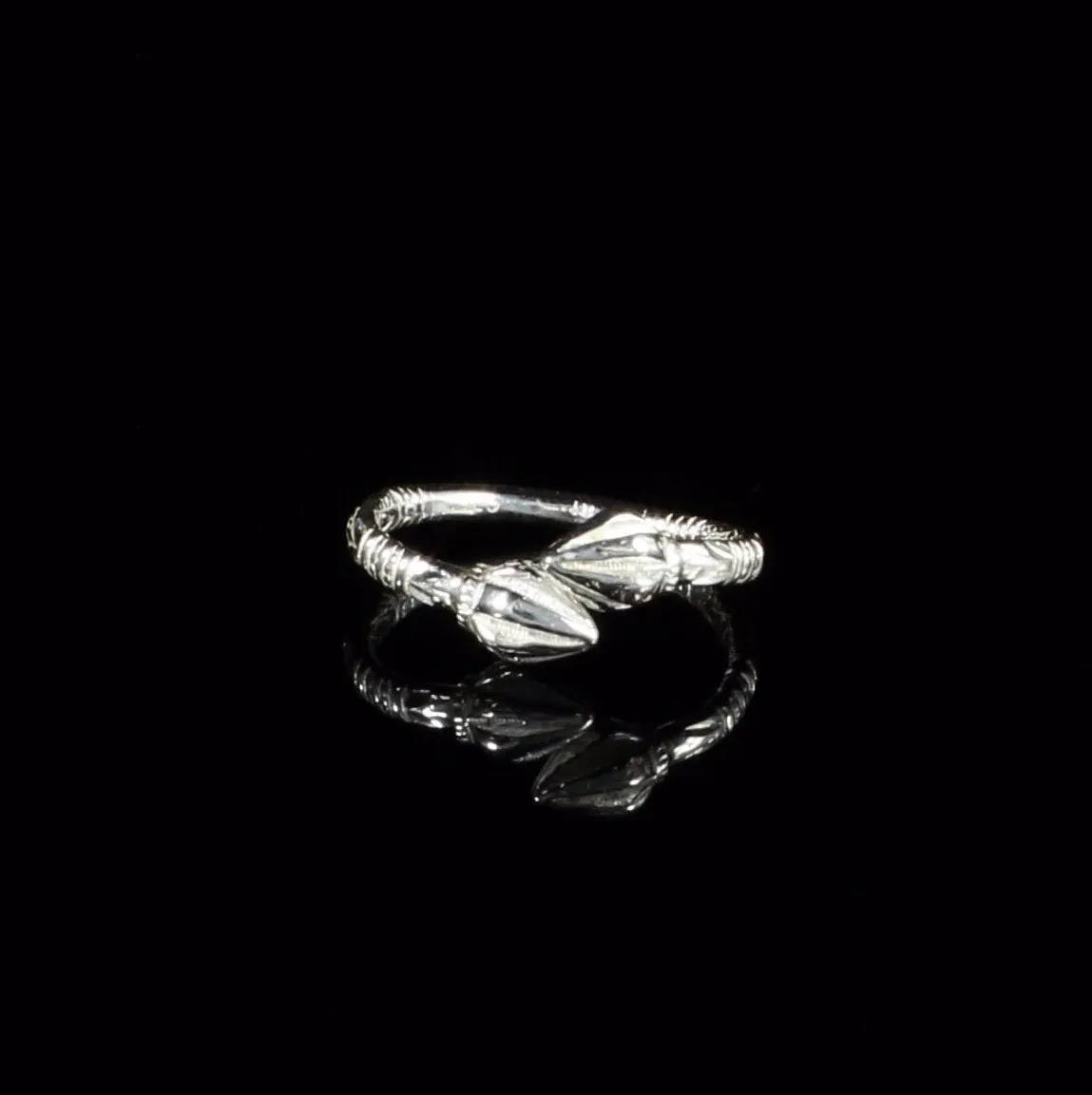 Extra Light Cocoa Pod Bangle Ring