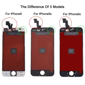 Factory Sale LCD For Iphone 5 iphone 5c iphone 5s Screen Display Part Glass Touch Panel Digitizer Assembly Complete Tools Screen