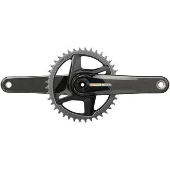 Force 1 Wide Crankset - 167.5mm 12-Speed 40t Direct Mount DUB Spindle Interface Iridescent Gray D2