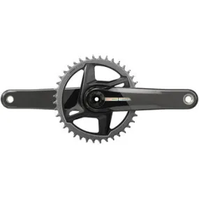 Force 1 Wide Crankset - 167.5mm 12-Speed 40t Direct Mount DUB Spindle Interface Iridescent Gray D2