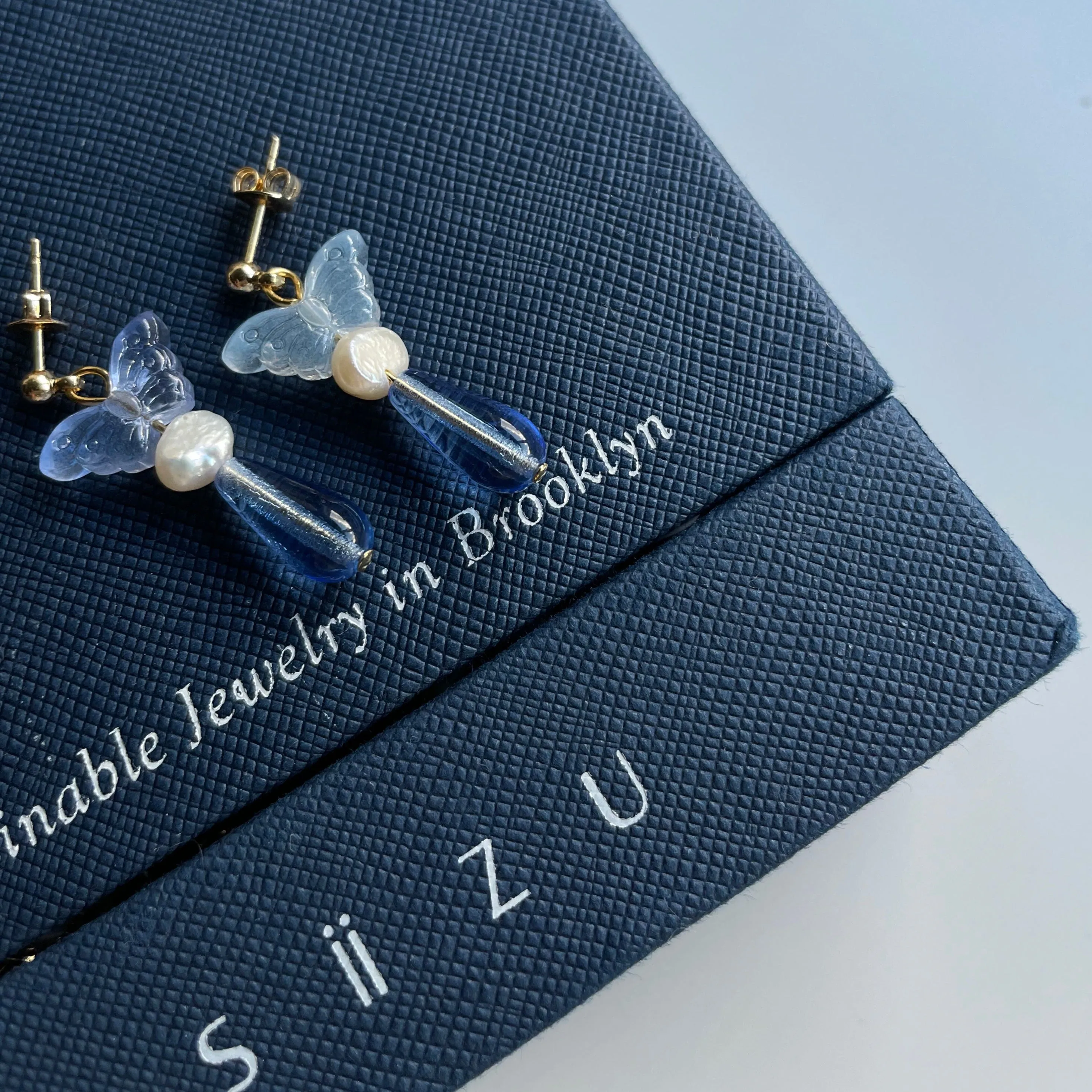 Gisela Butterfly Drop Earrings