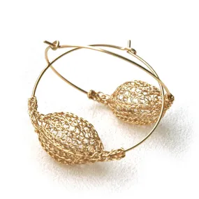 Gold Hoop Earrings