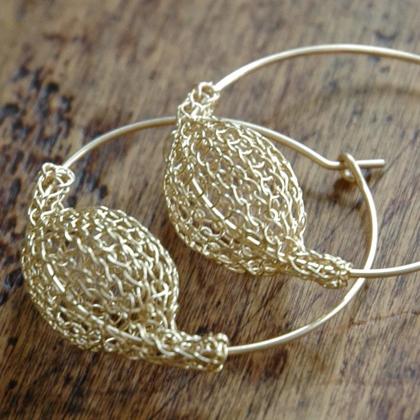 Gold Hoop Earrings
