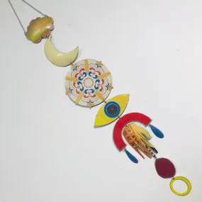 Golden Eye Protective Talisman Wall Hanging