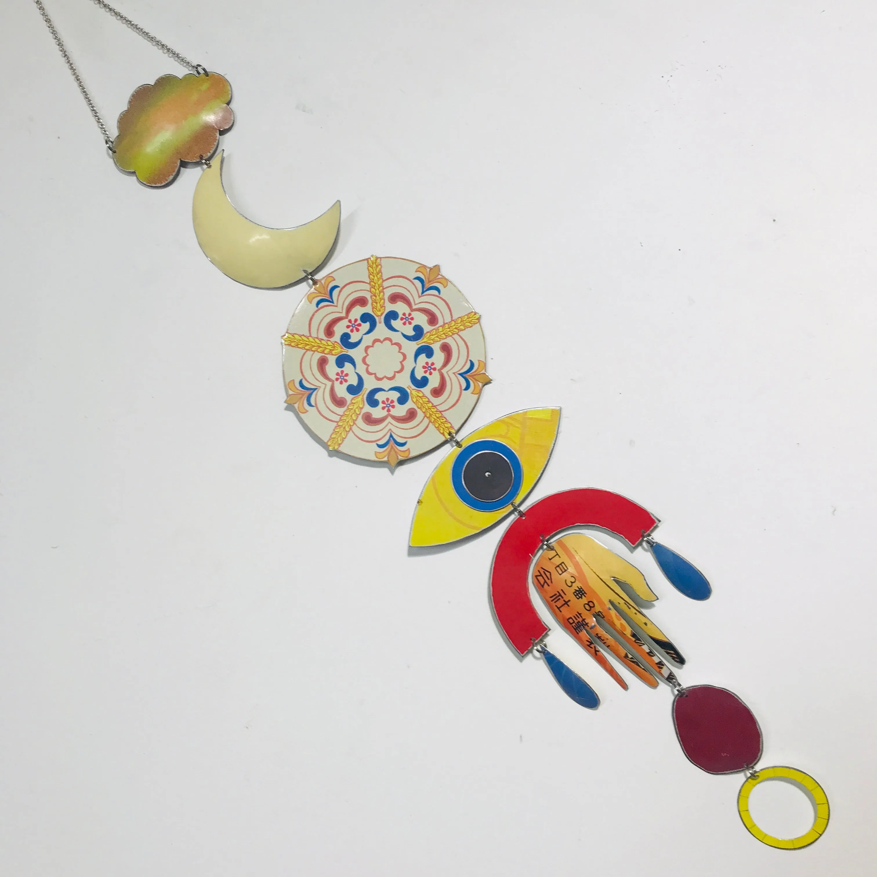 Golden Eye Protective Talisman Wall Hanging