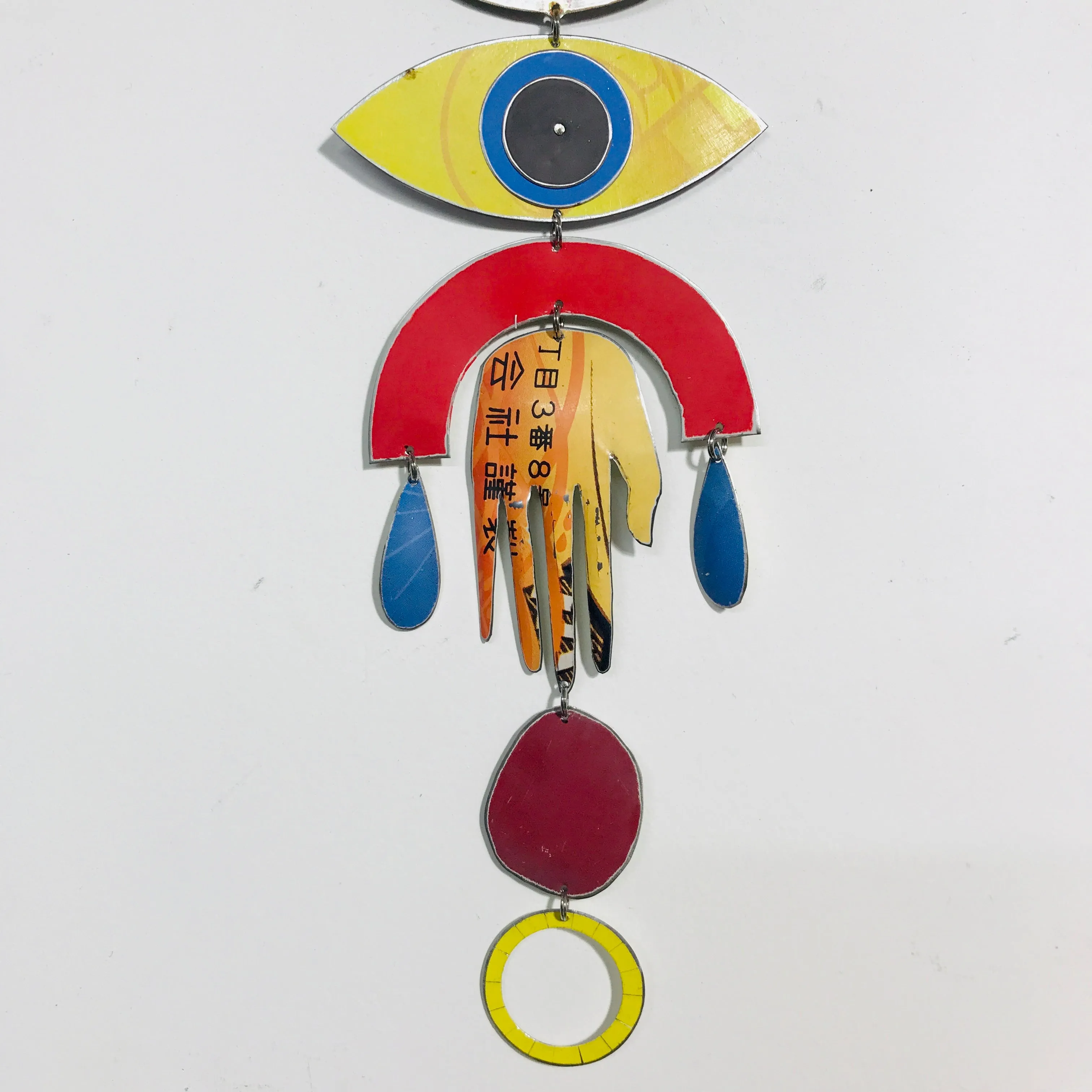 Golden Eye Protective Talisman Wall Hanging
