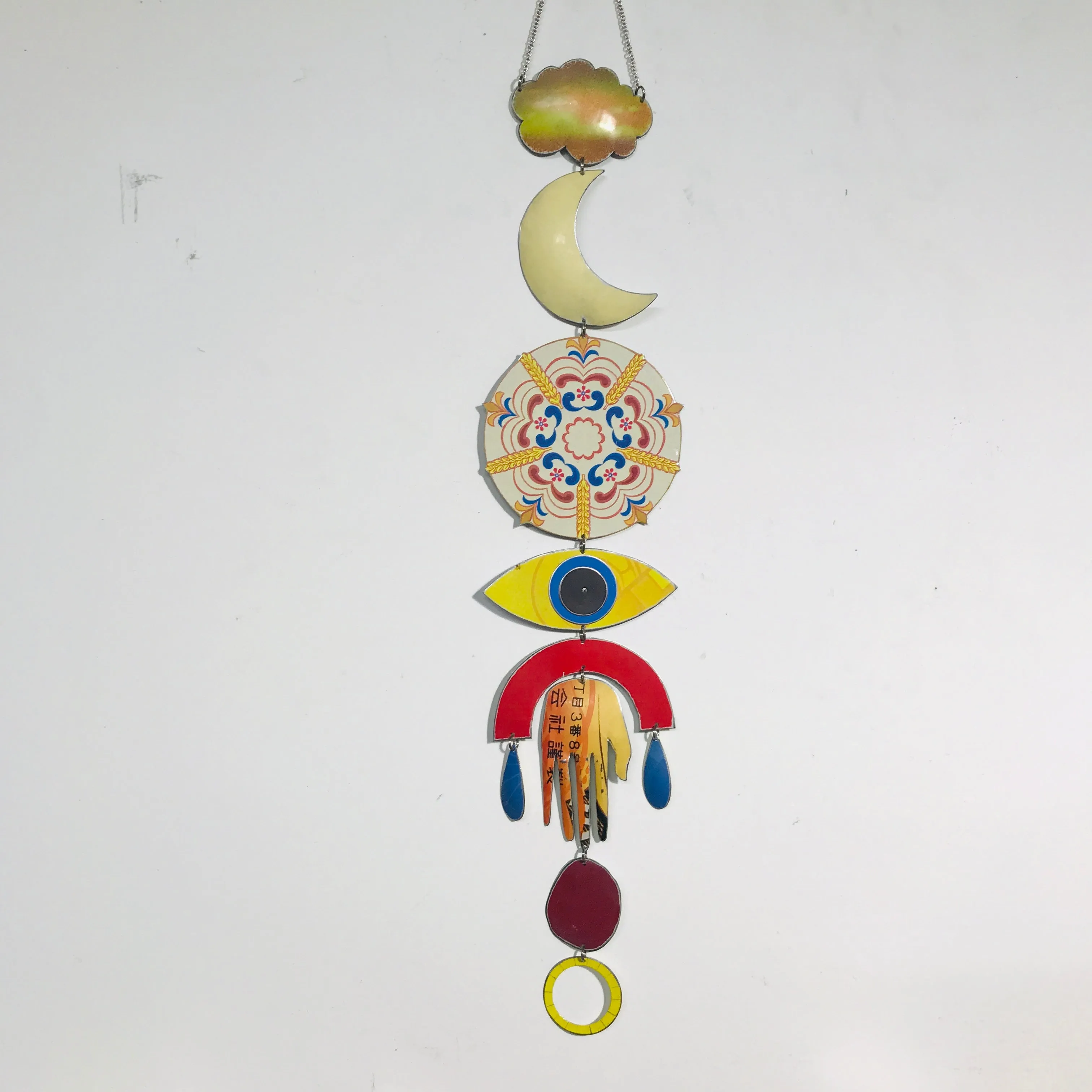 Golden Eye Protective Talisman Wall Hanging