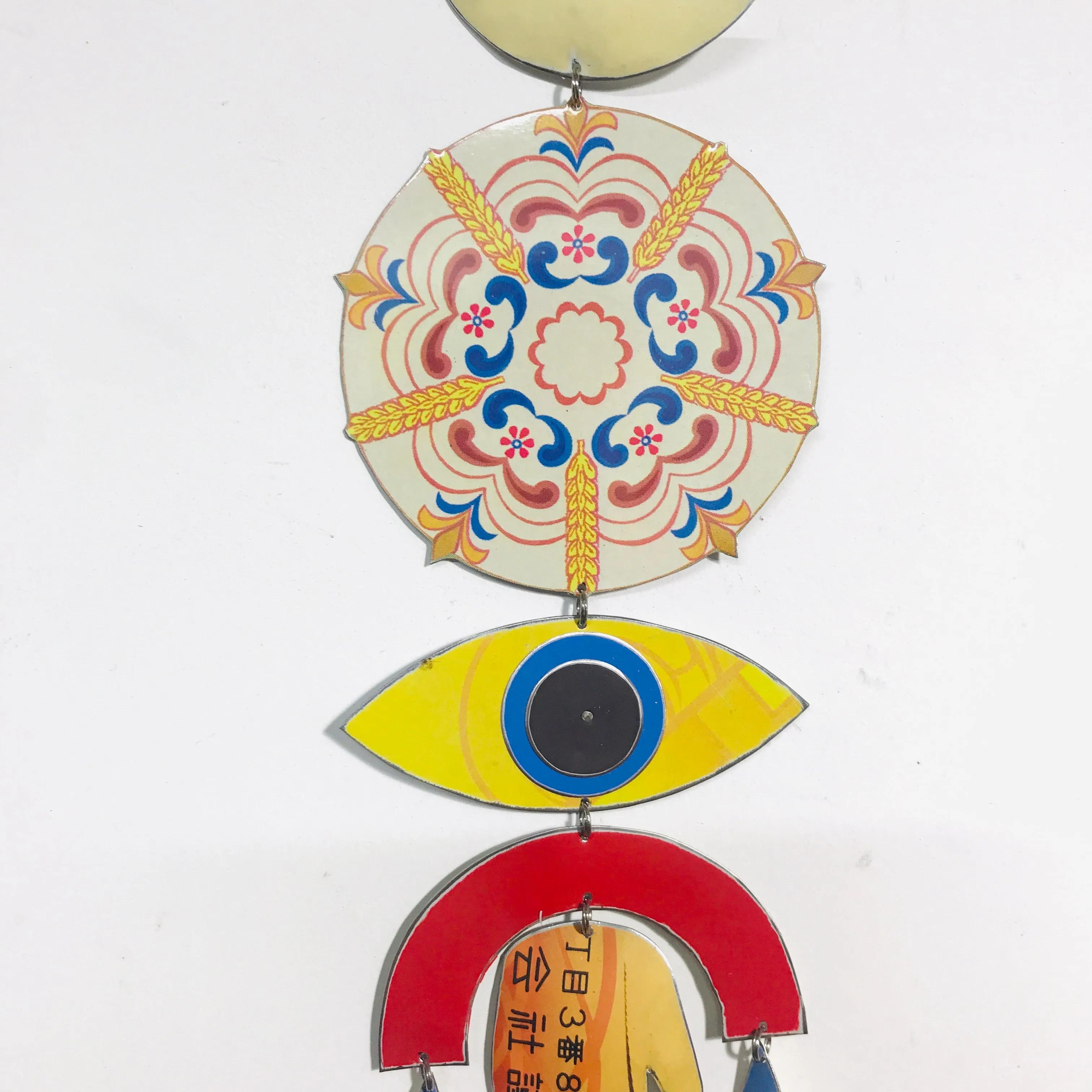 Golden Eye Protective Talisman Wall Hanging