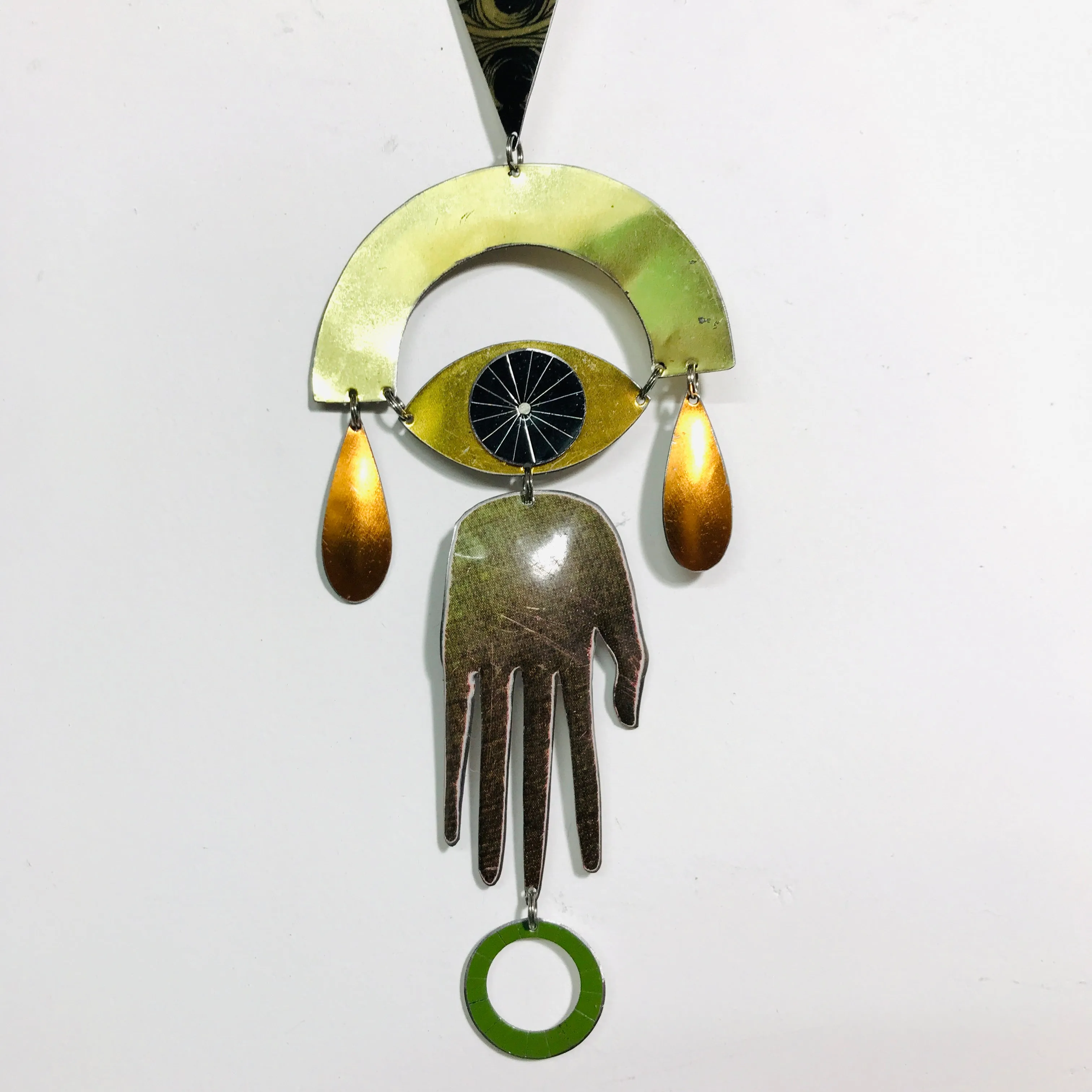 Golden Goddess Protective Talisman Wall Hanging