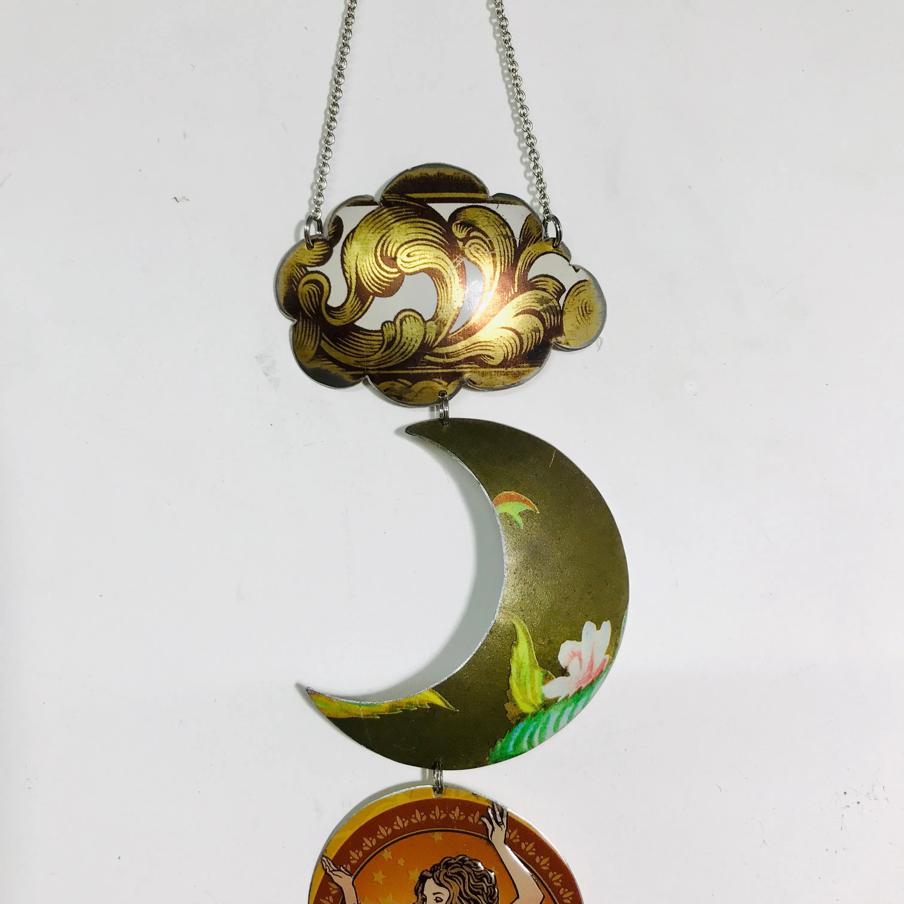 Golden Goddess Protective Talisman Wall Hanging