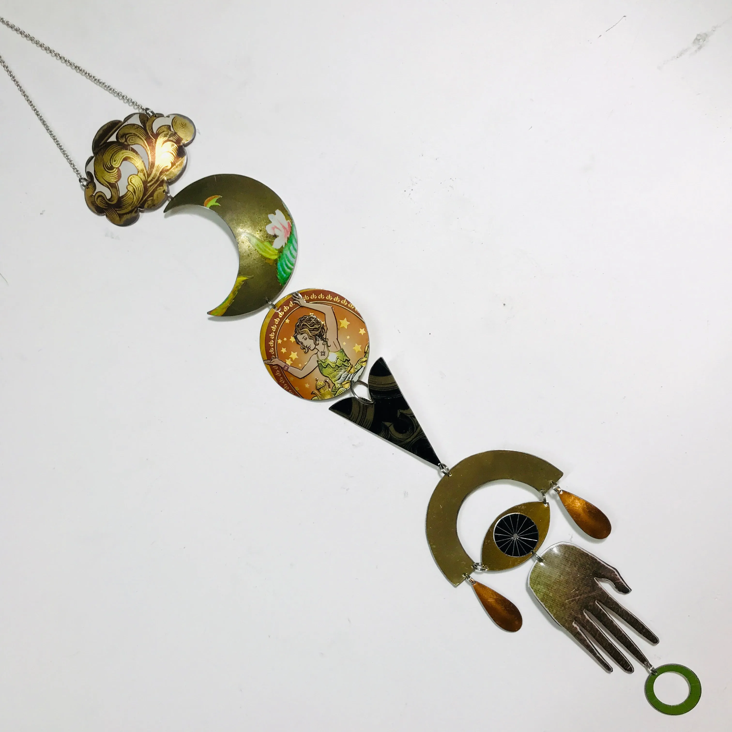 Golden Goddess Protective Talisman Wall Hanging