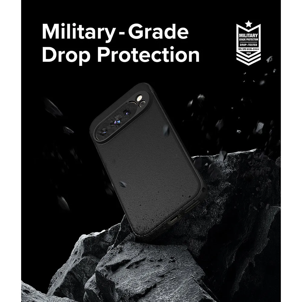 Google Pixel 9 Pro Case Cover |  Onyx Magnetic Series | Back Phone Cover- Black