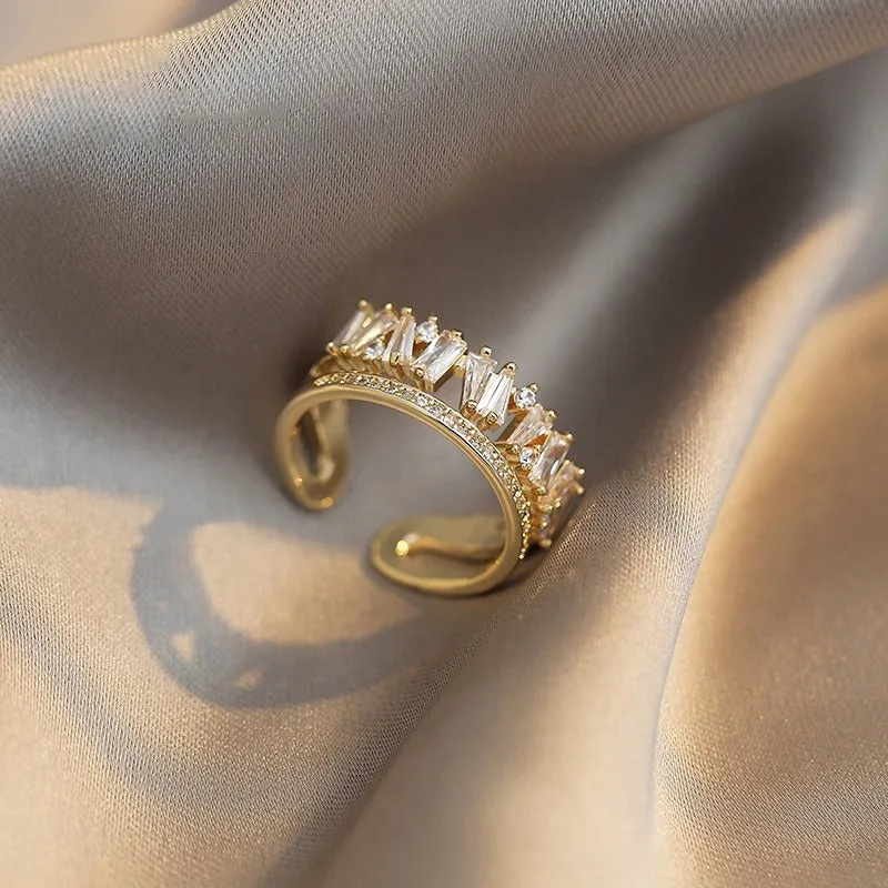 Gorgeous and Beautiful Rhinestone Studded Ring Collection